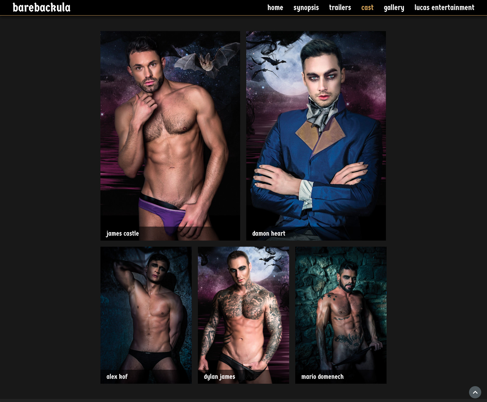Screenshots of Barebackula