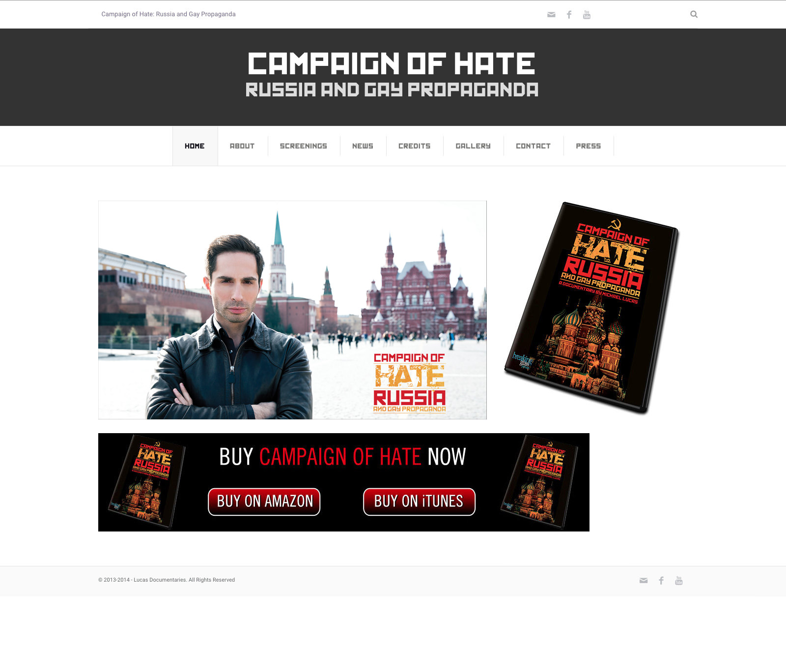 Screenshots of Campaign of Hate: Russia and Gay Propaganda