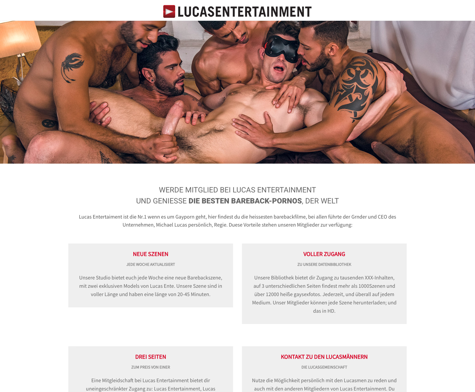 Screenshots of Lucas Men Germany