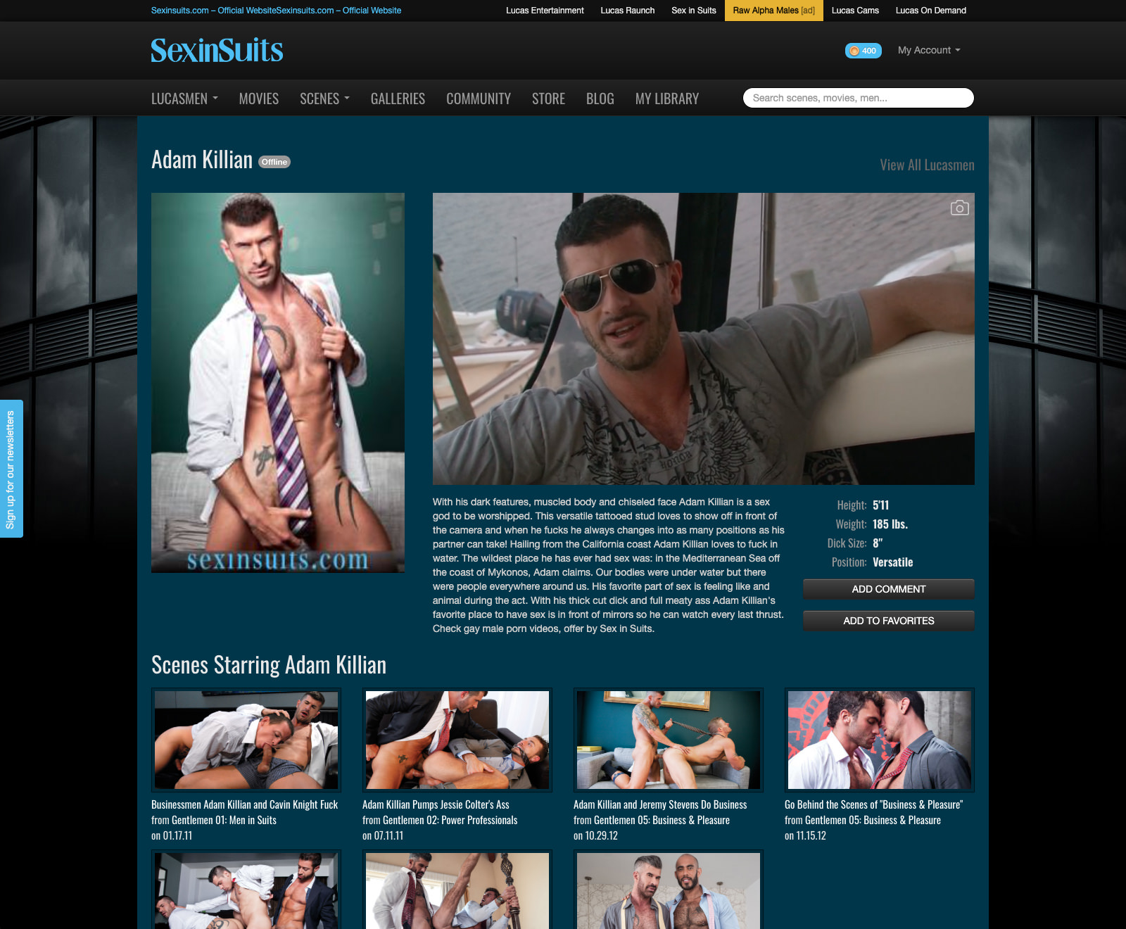 Screenshots of Sex in Suits